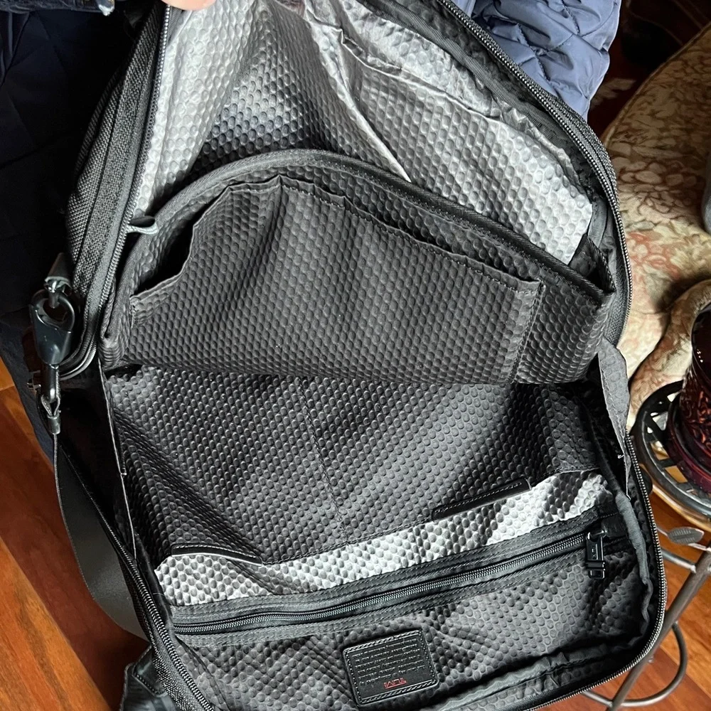 TUMI Black Men's Briefcase